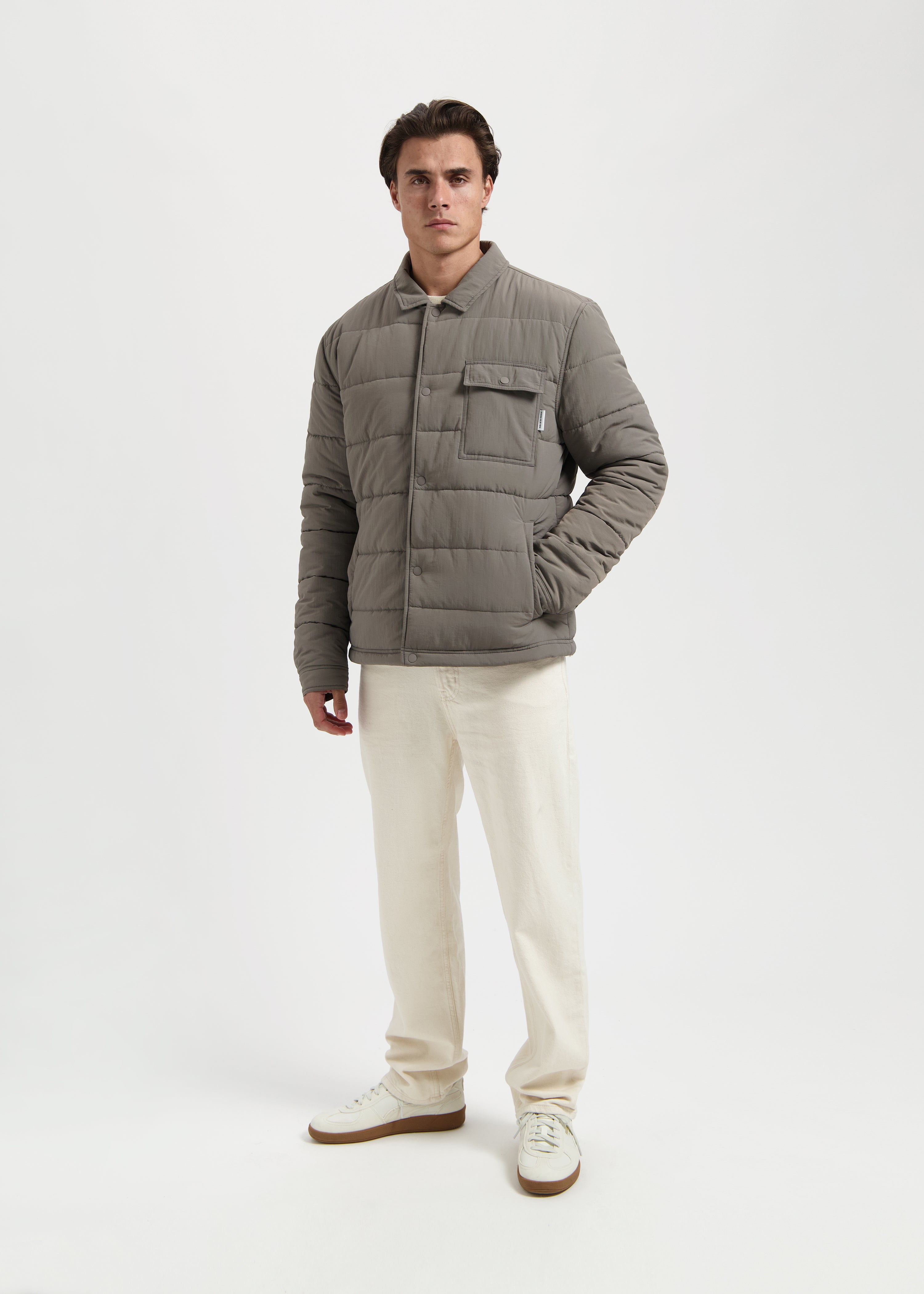 Veste de coach - Anthracite
