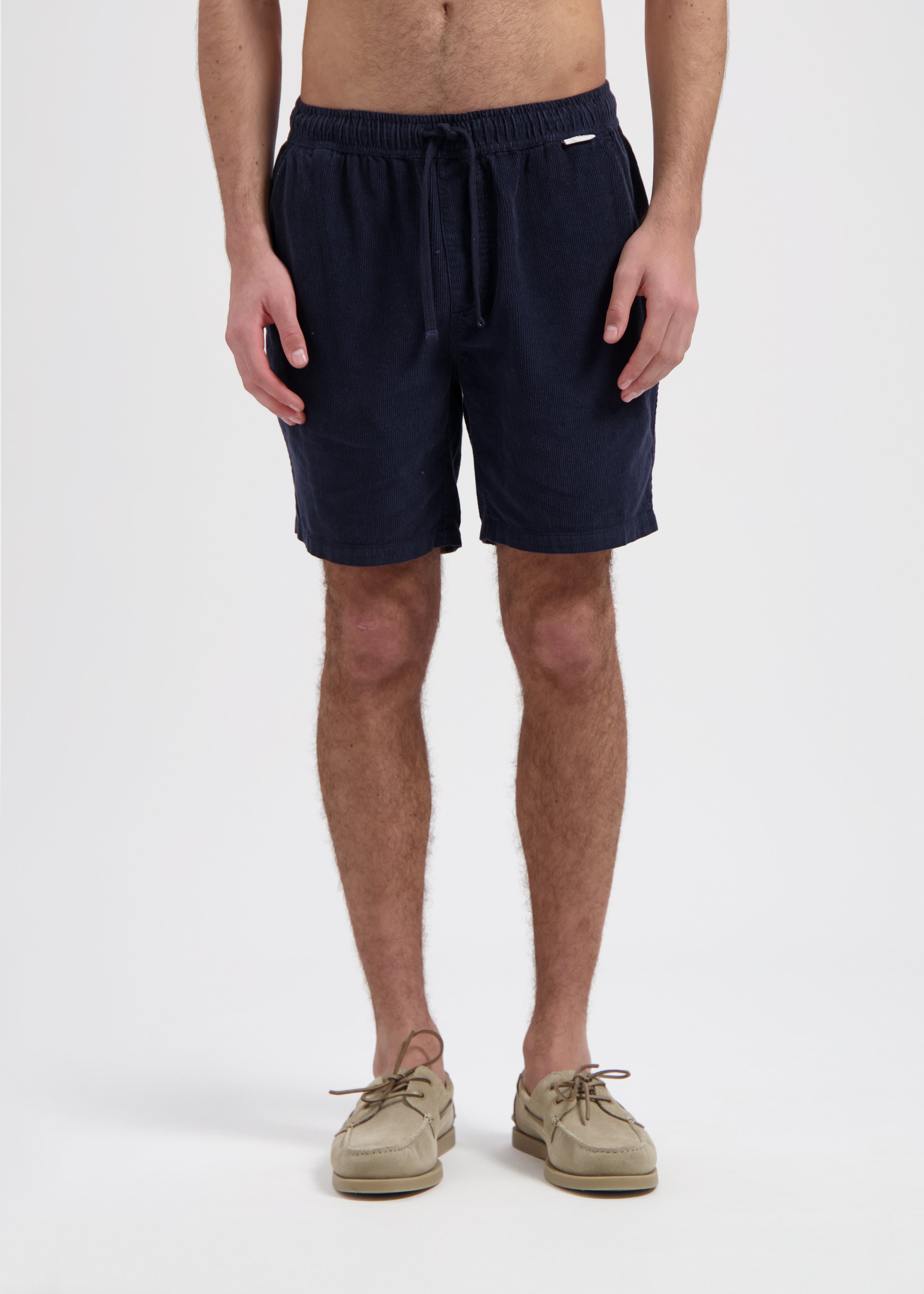 Corduroy Short - Navy Blue