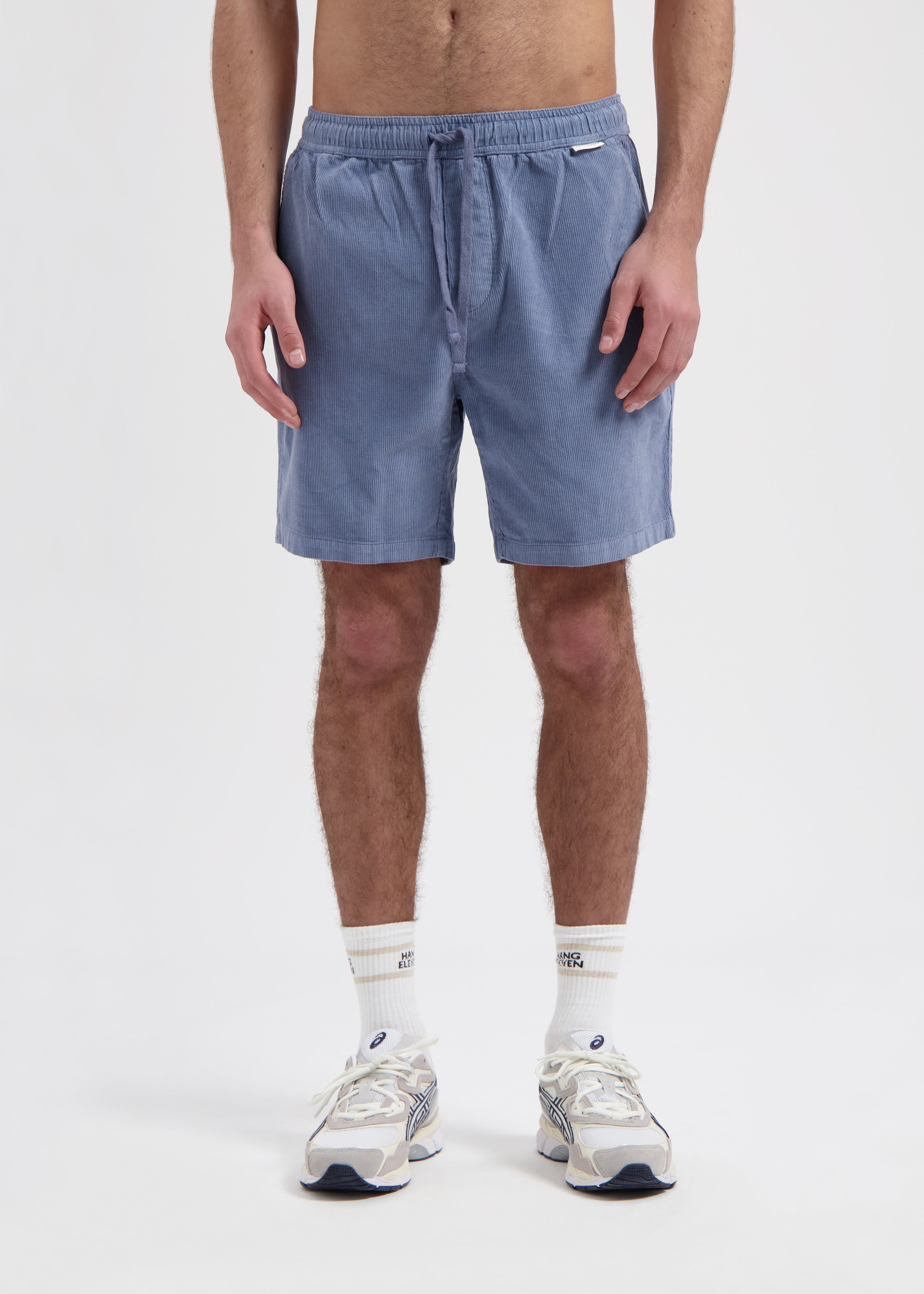 Corduroy Short - Stone Grey