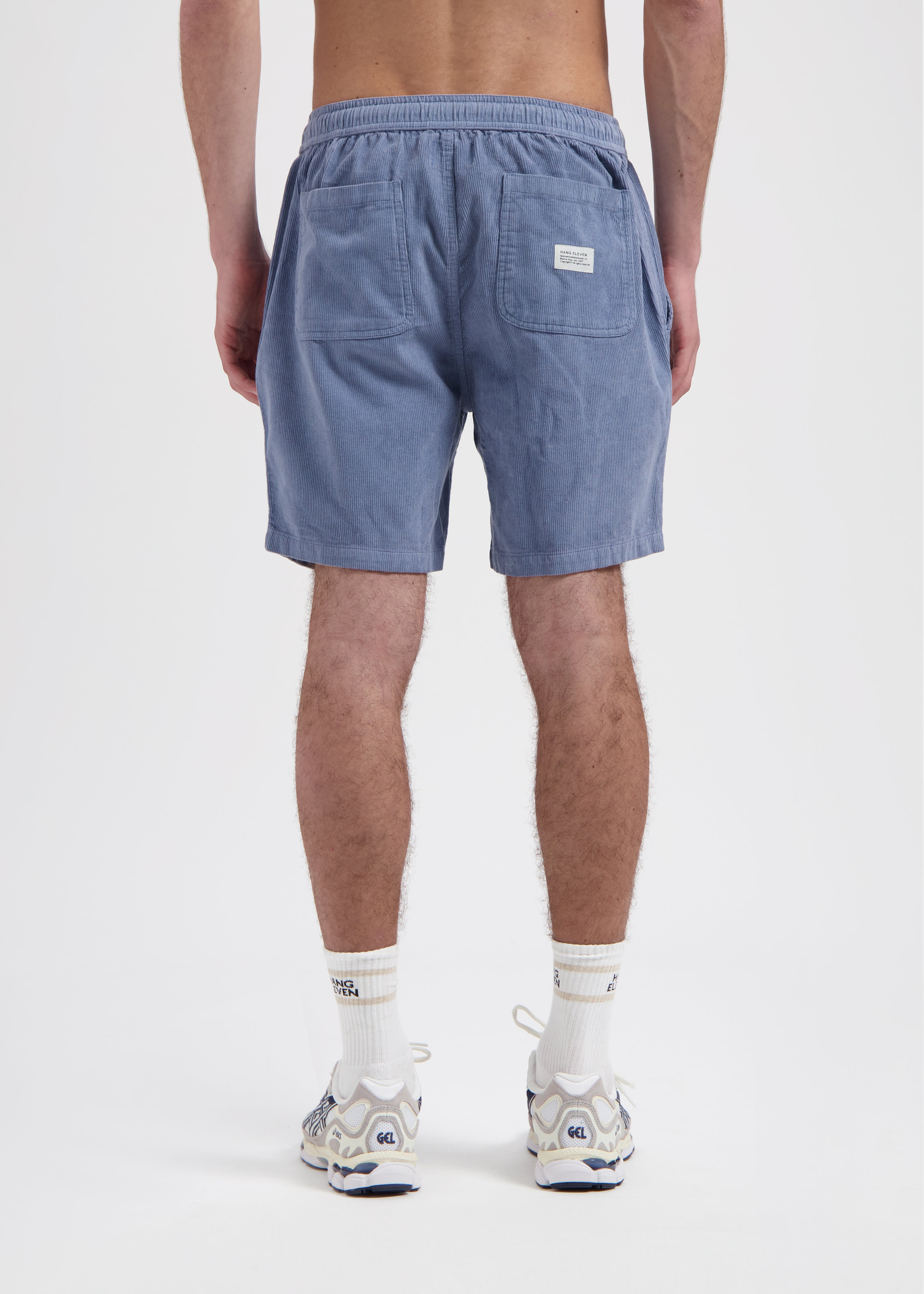 Corduroy Short - Stone Grey