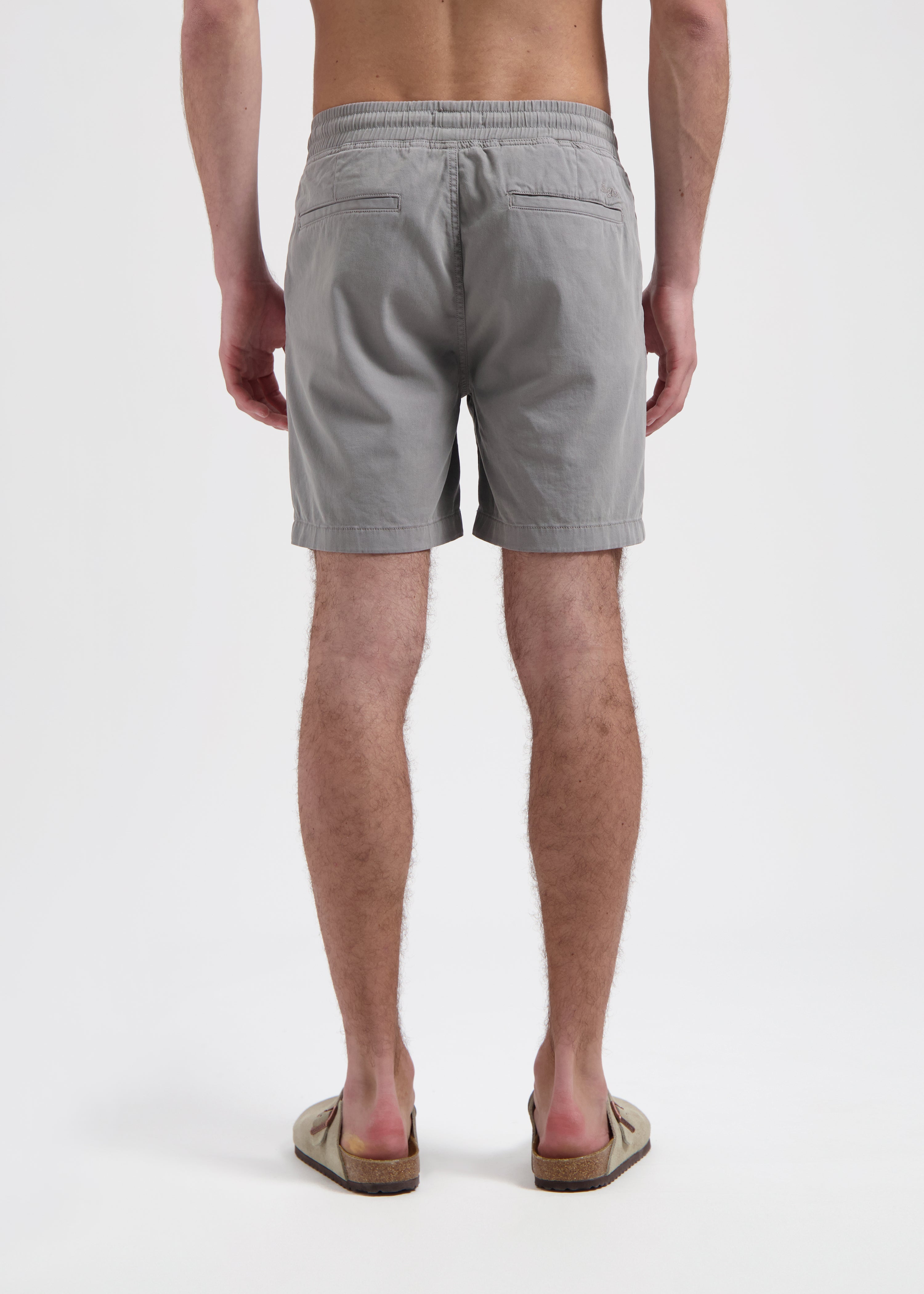 Washed Chino Short - Anthracite
