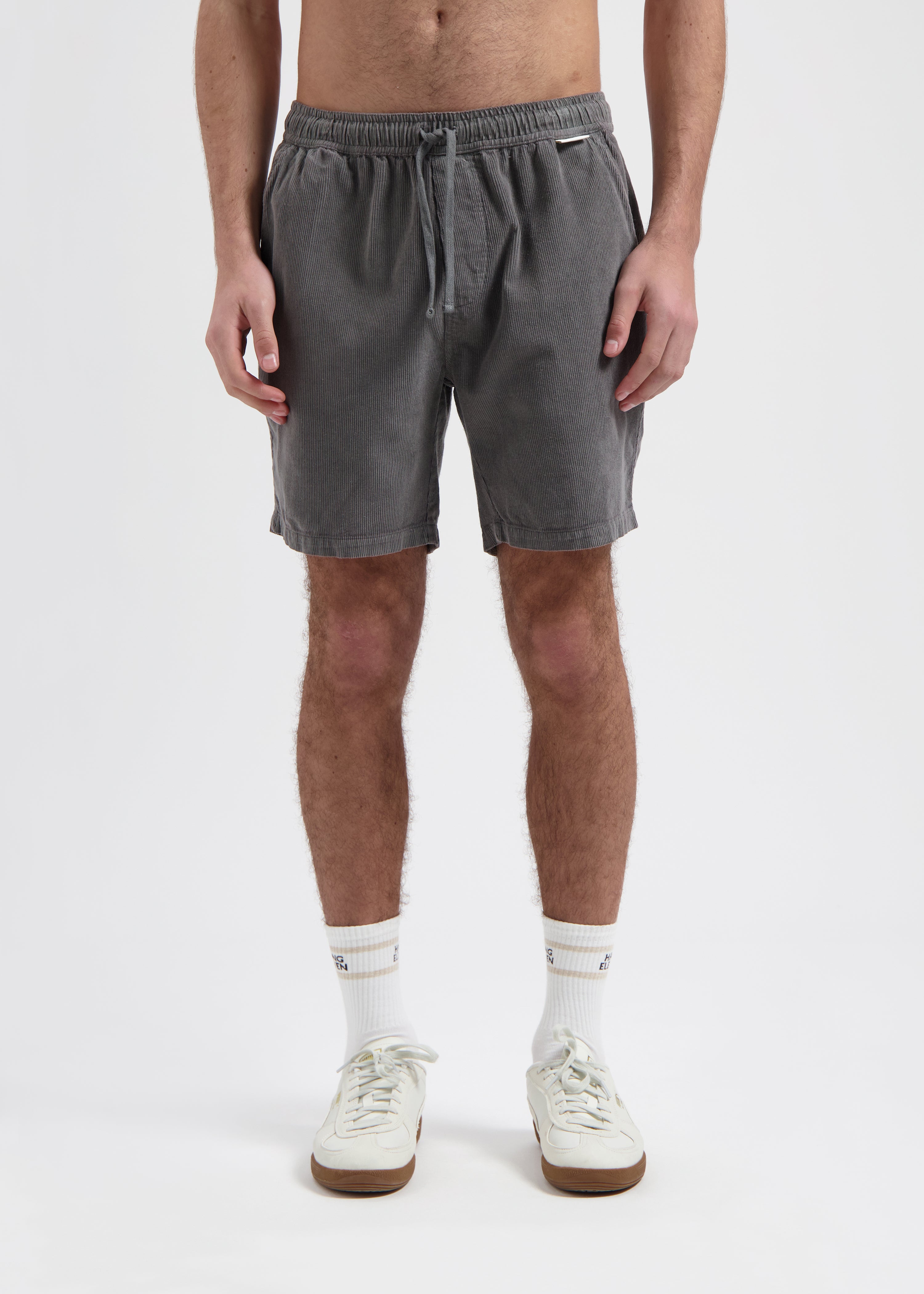 Corduroy Short - Anthracite