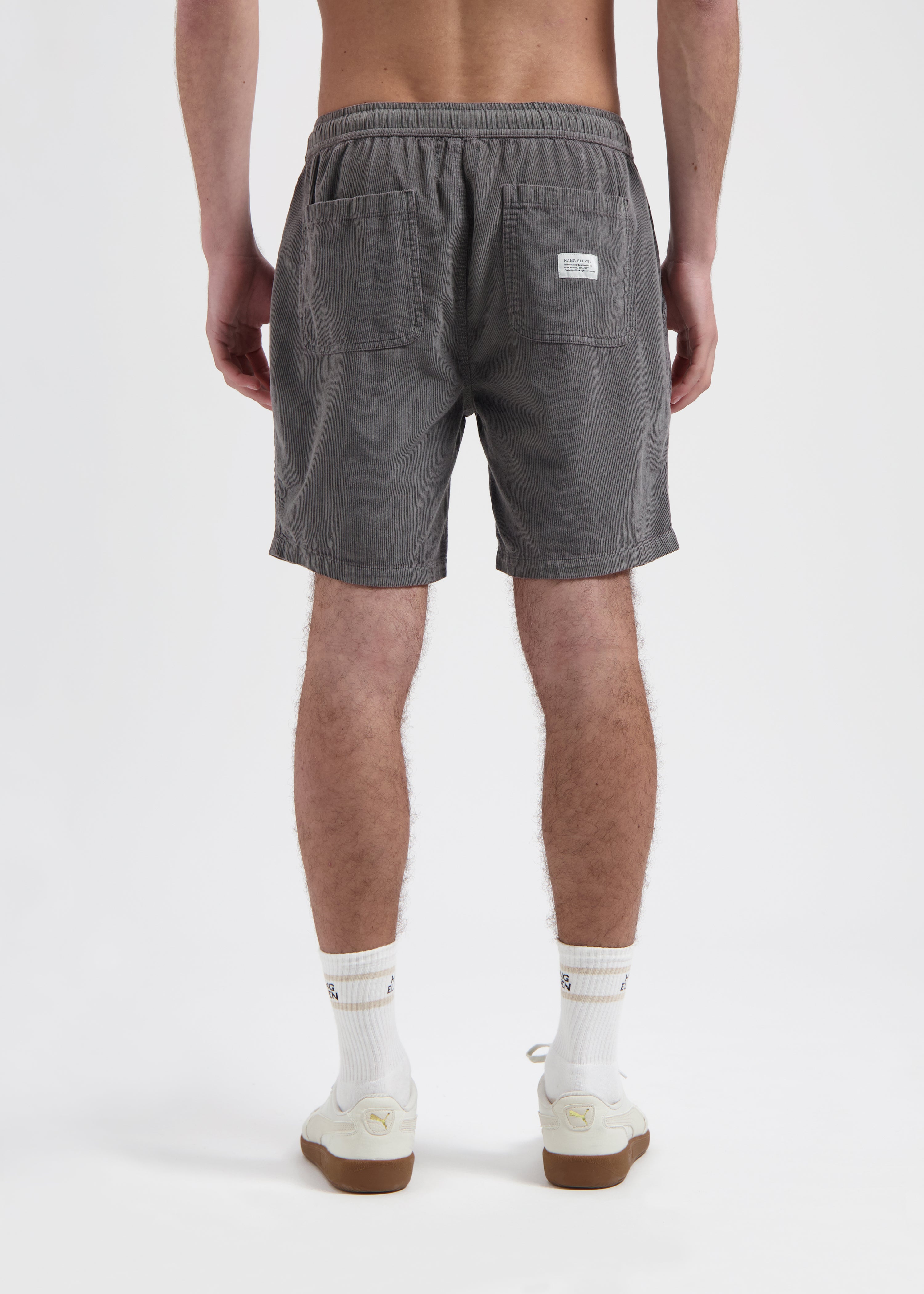 Corduroy Short - Anthracite