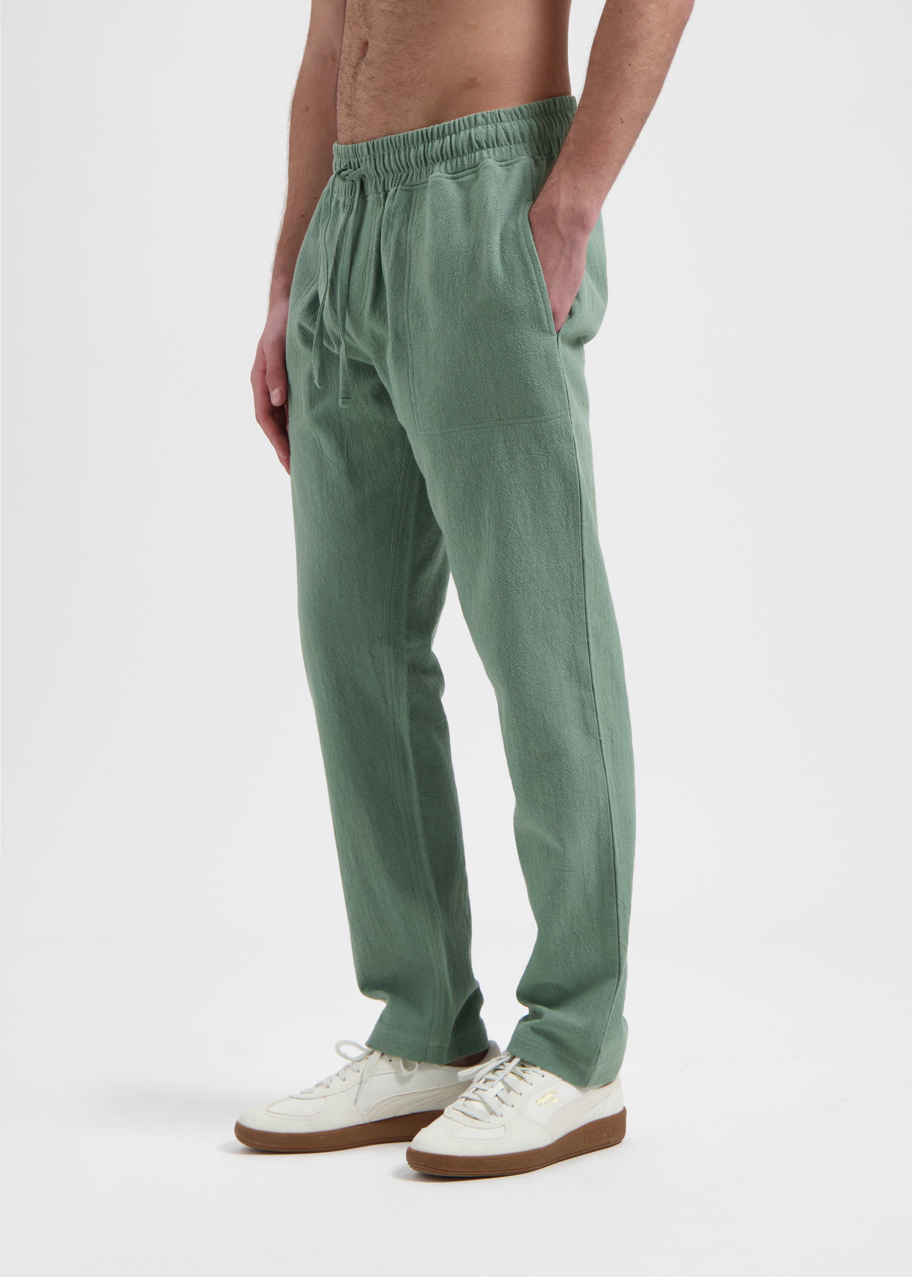 Structure Pants - Sage Green