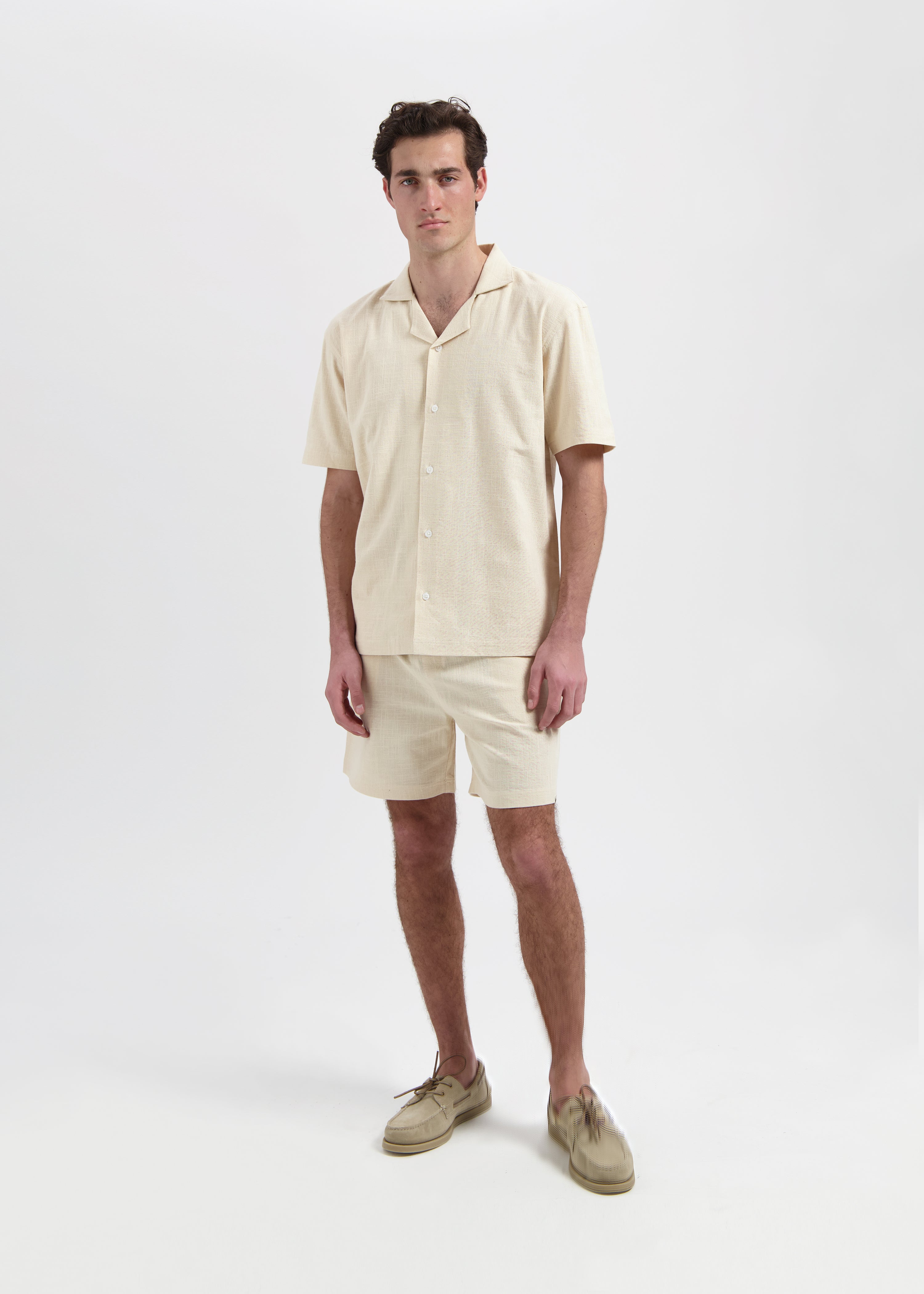 Uni Slub Shirt - Sable
