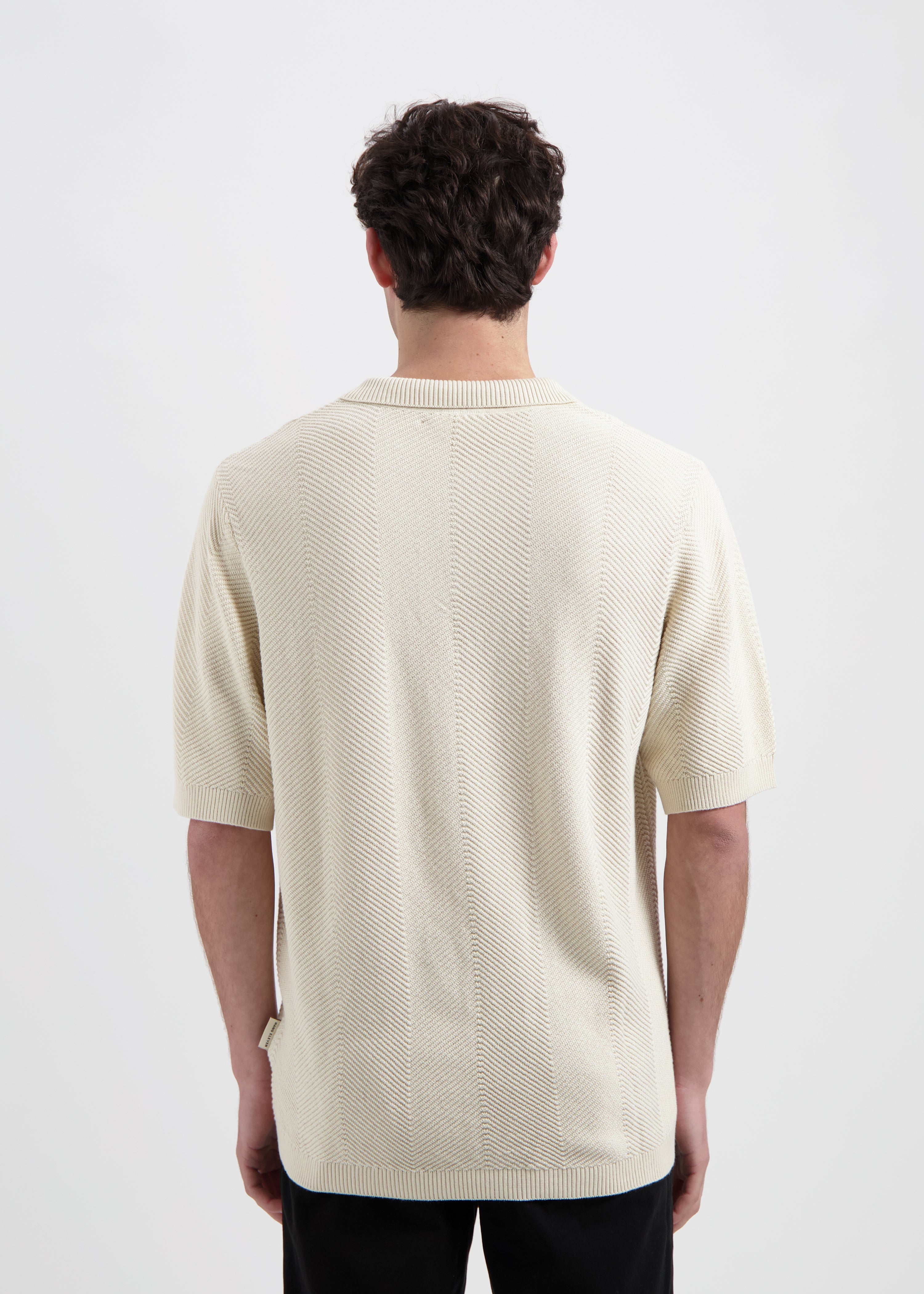 Structure Polo - White Sand