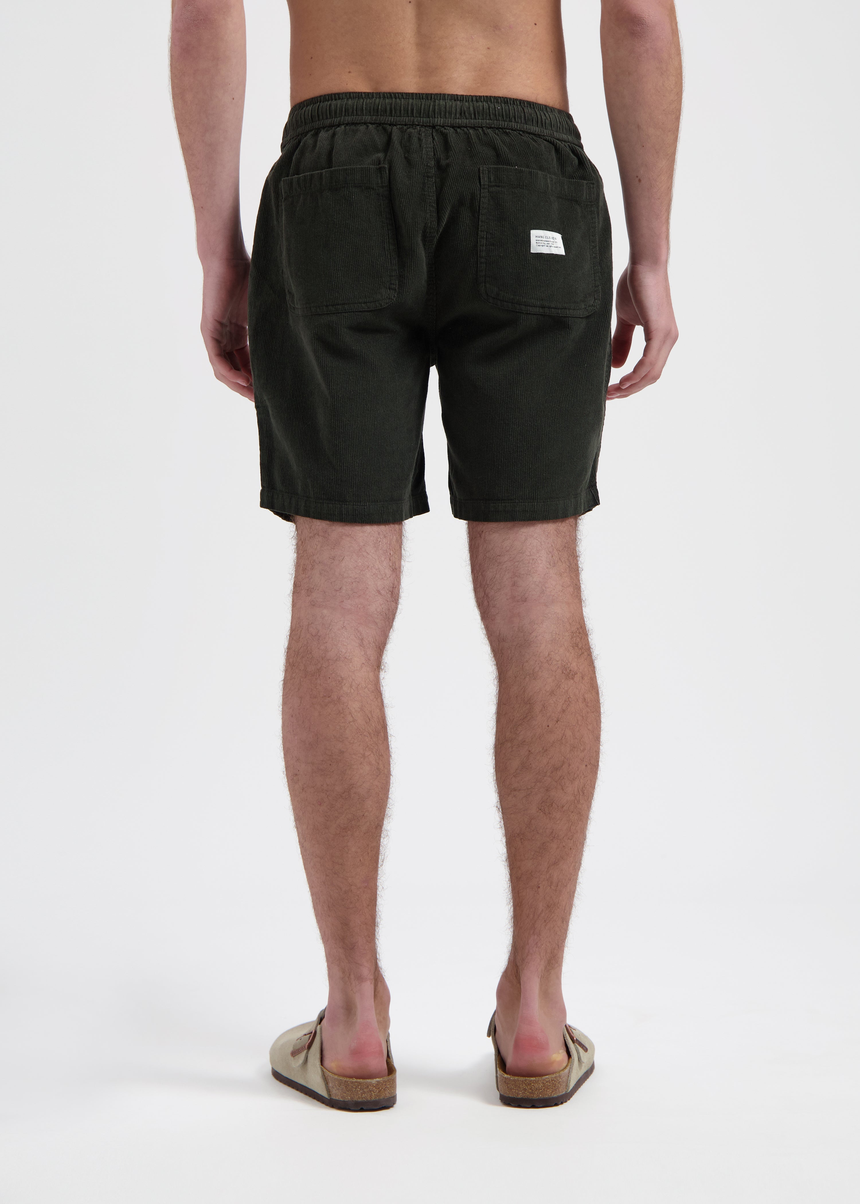 Corduroy Short - Army Green