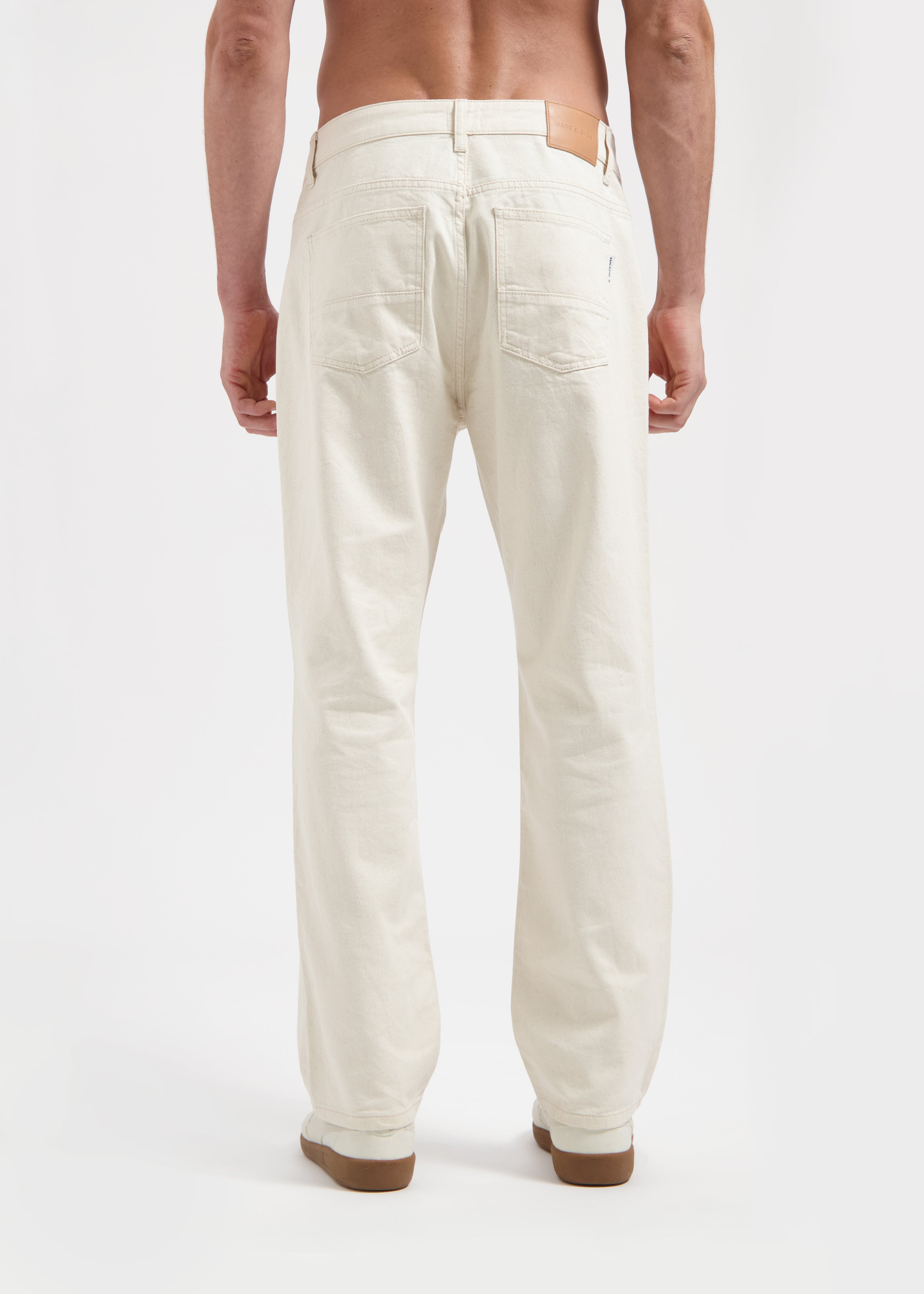 Jeans droits Premium - Couleur avoine