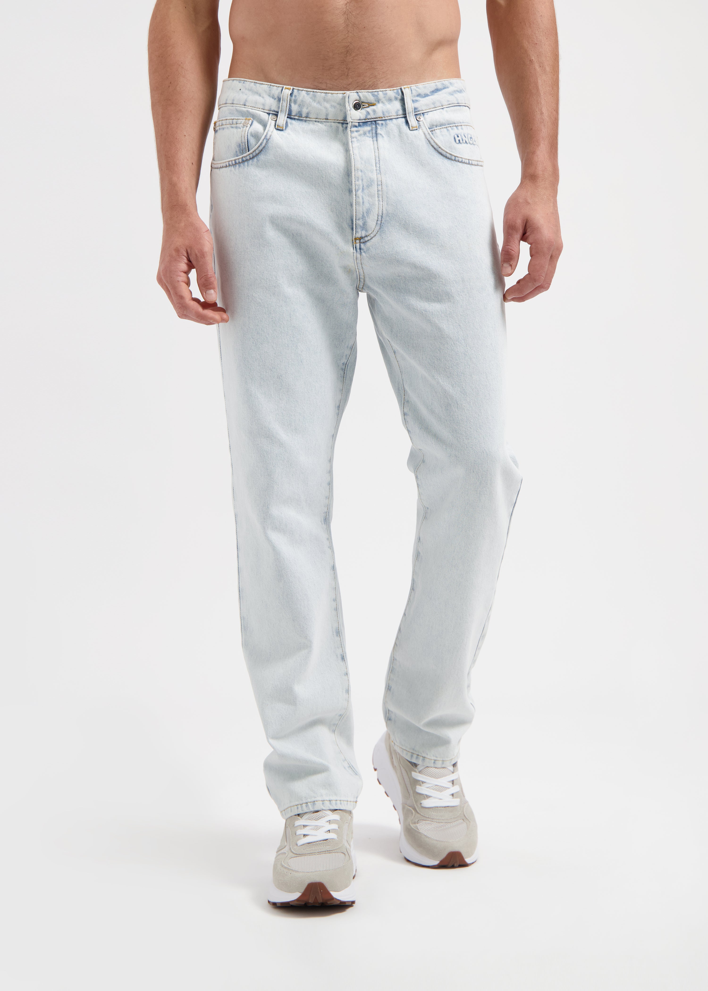 Premium Straight Jeans - Light Blue