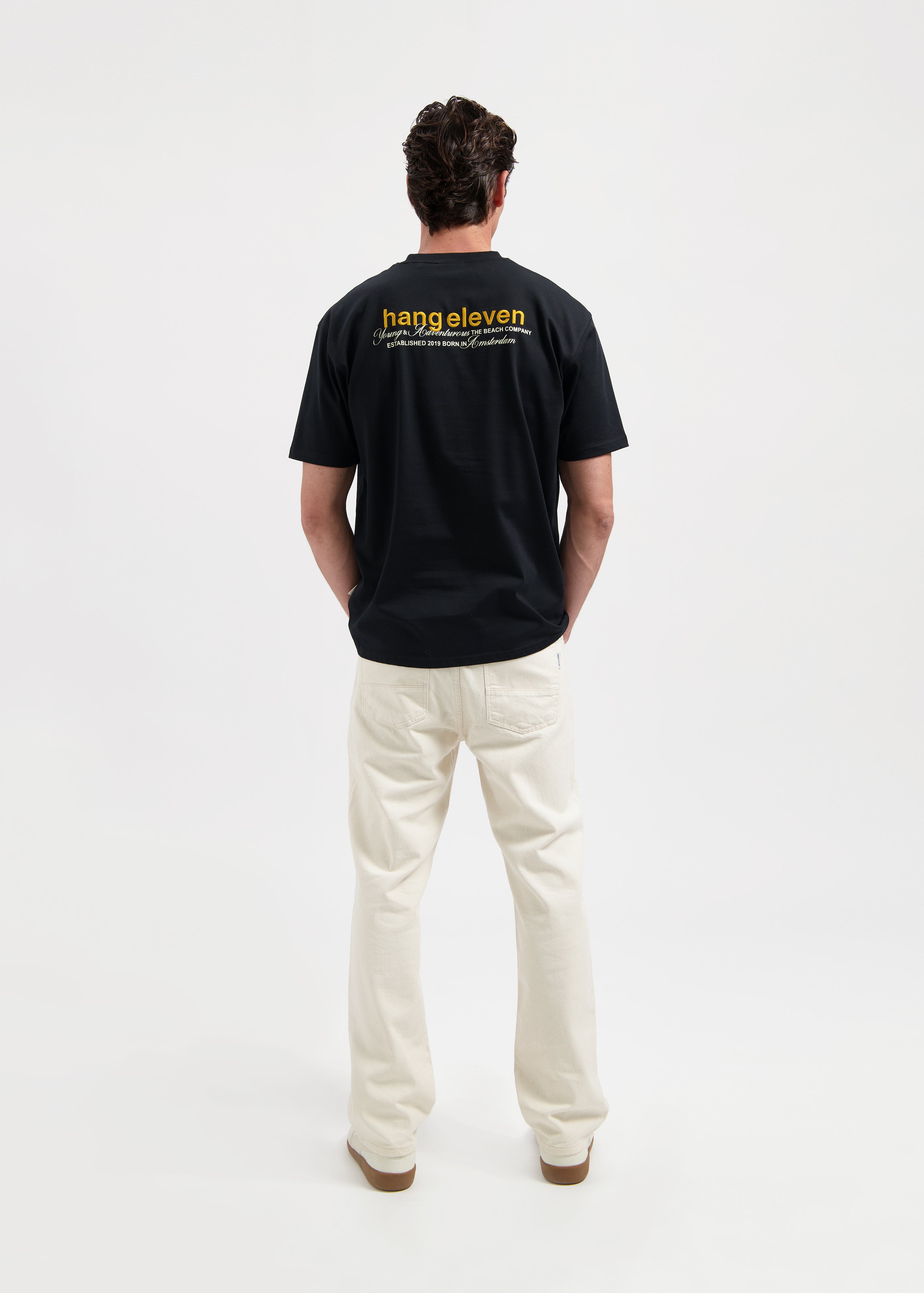 Brand Embro Tee - Black