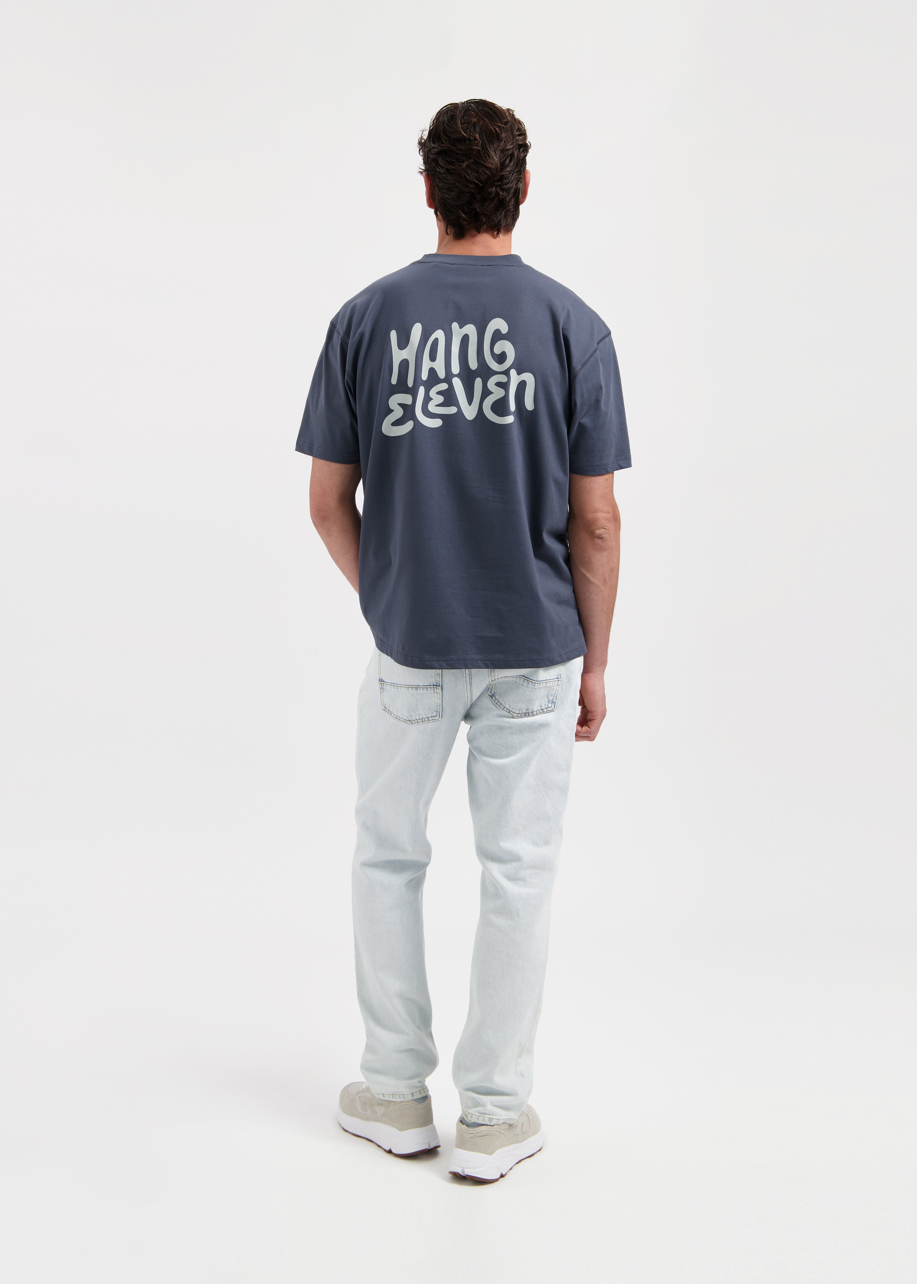 Brand Tee - Ombre Blue