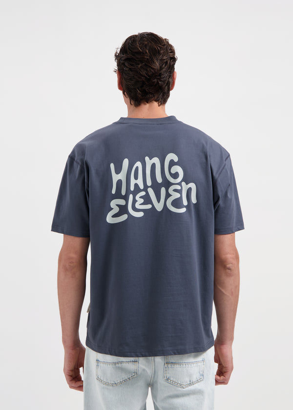 Brand Tee - Ombre Blue