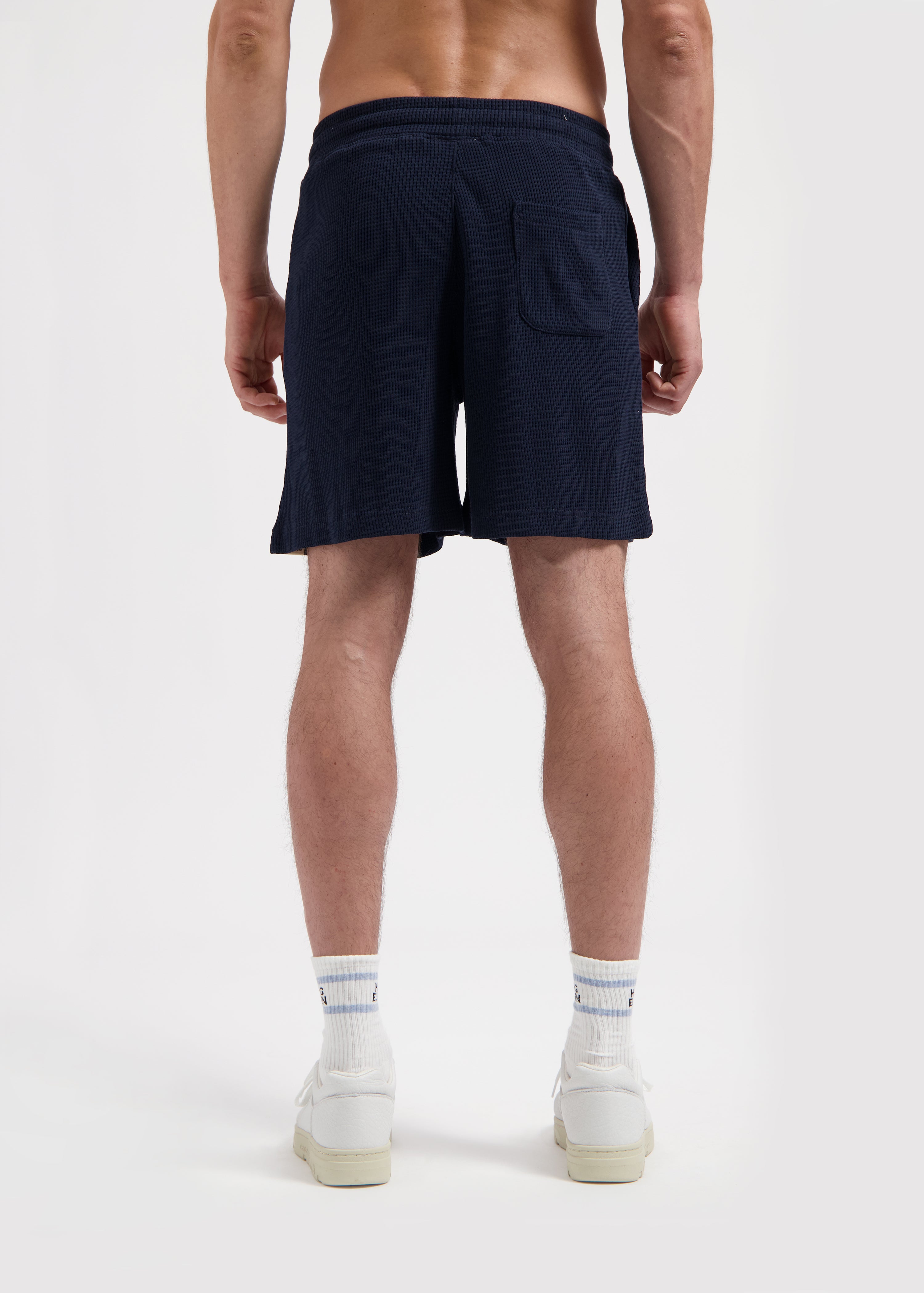 Waffle Short - Navy
