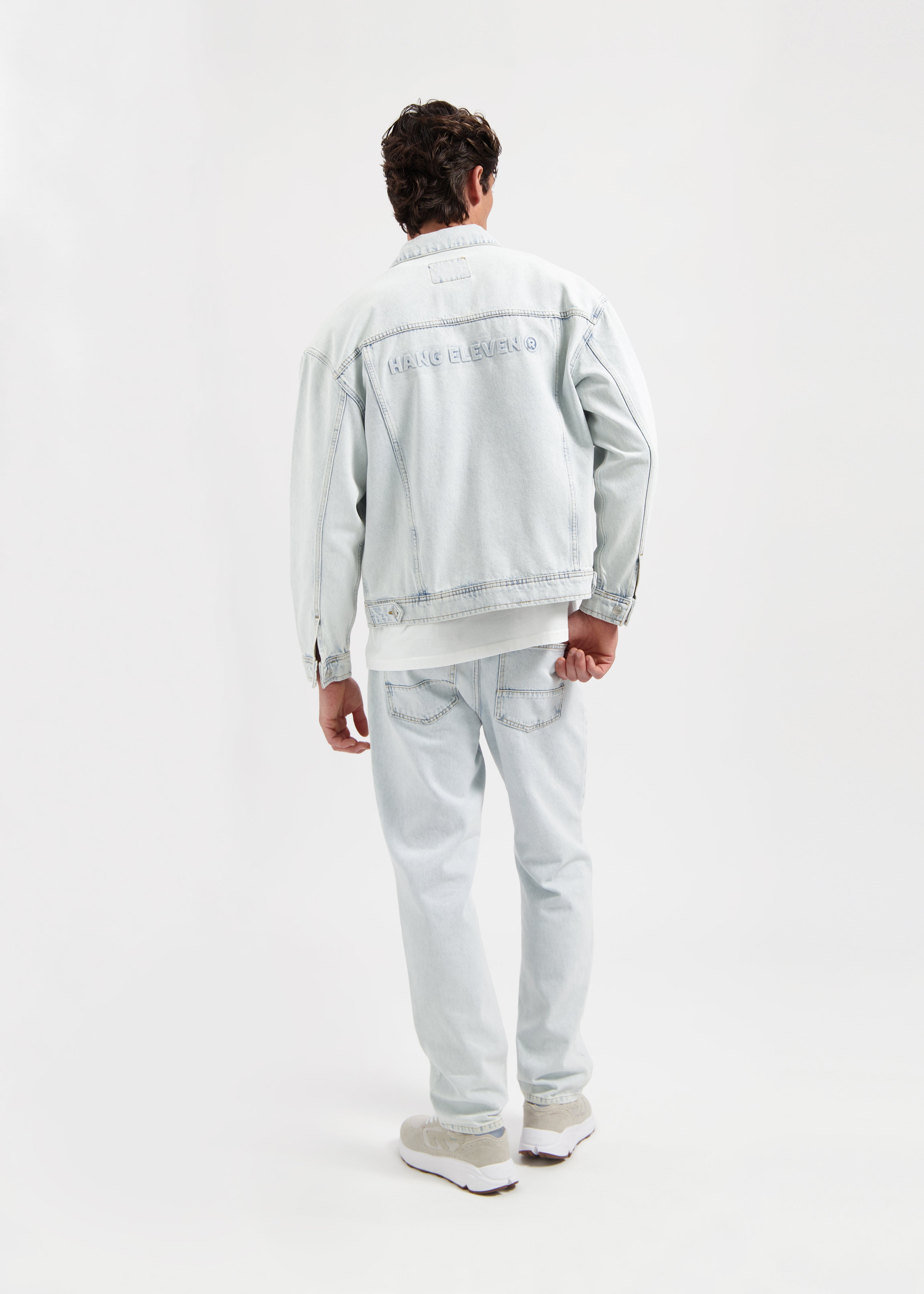 Premium Denim Jacket - Light Blue