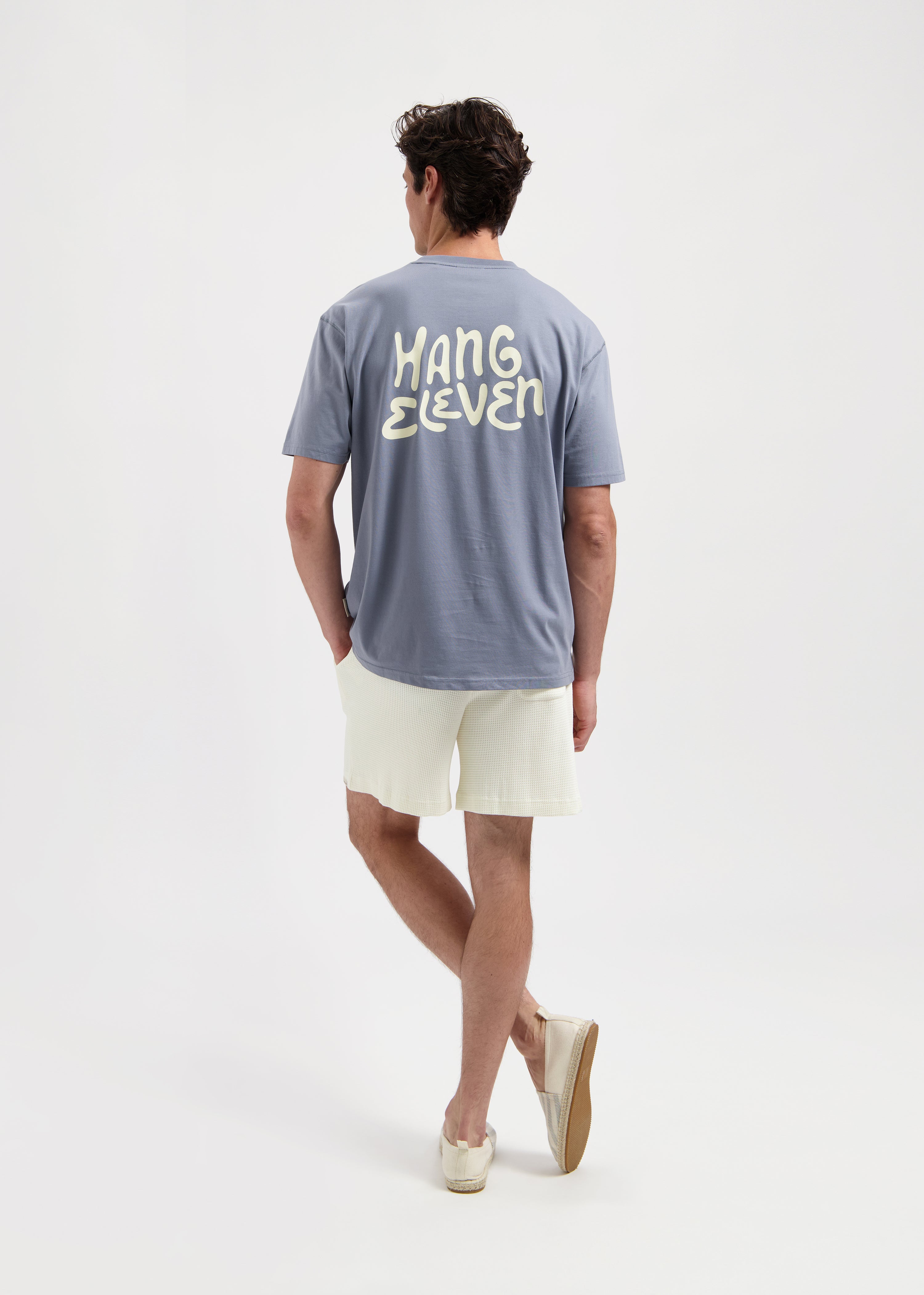 Brand Tee - Stone Grey