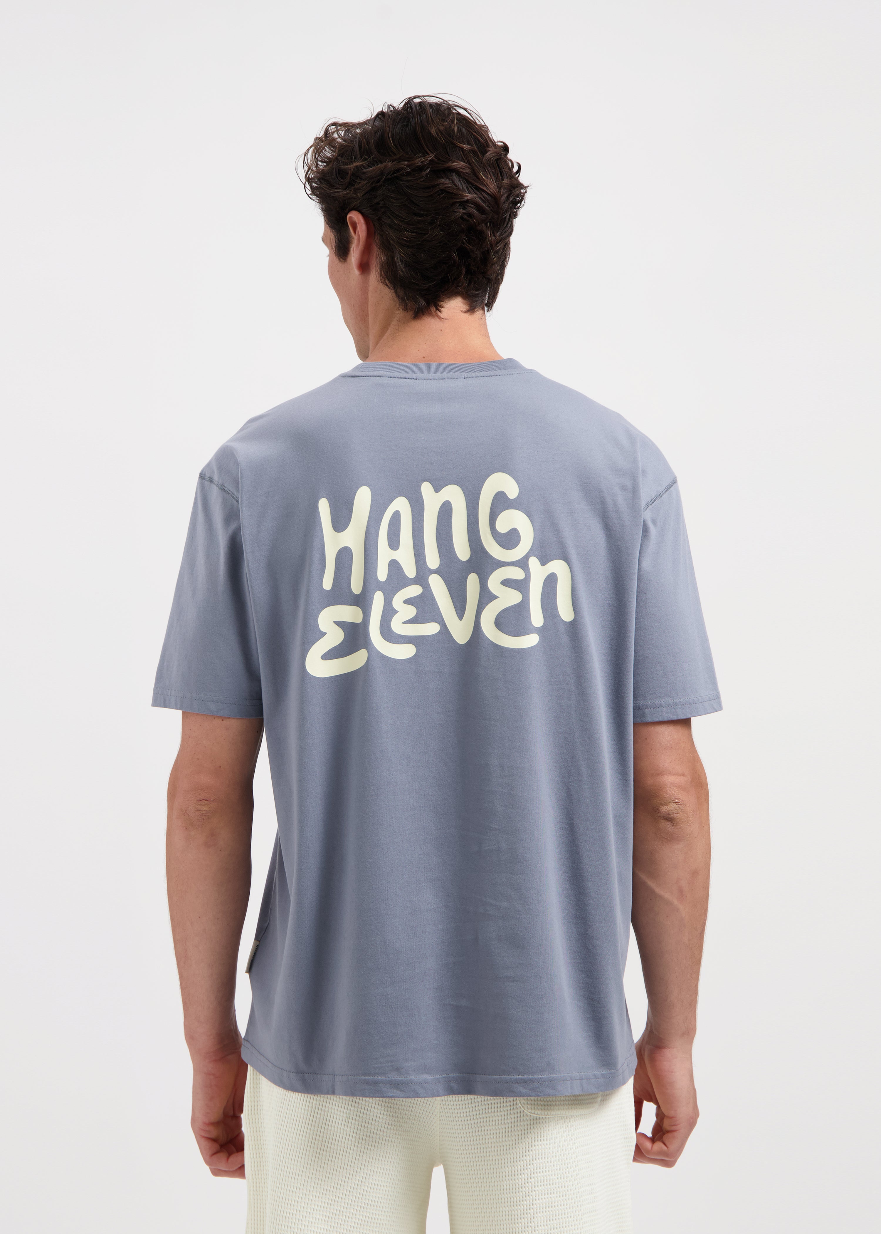 Brand Tee - Stone Grey