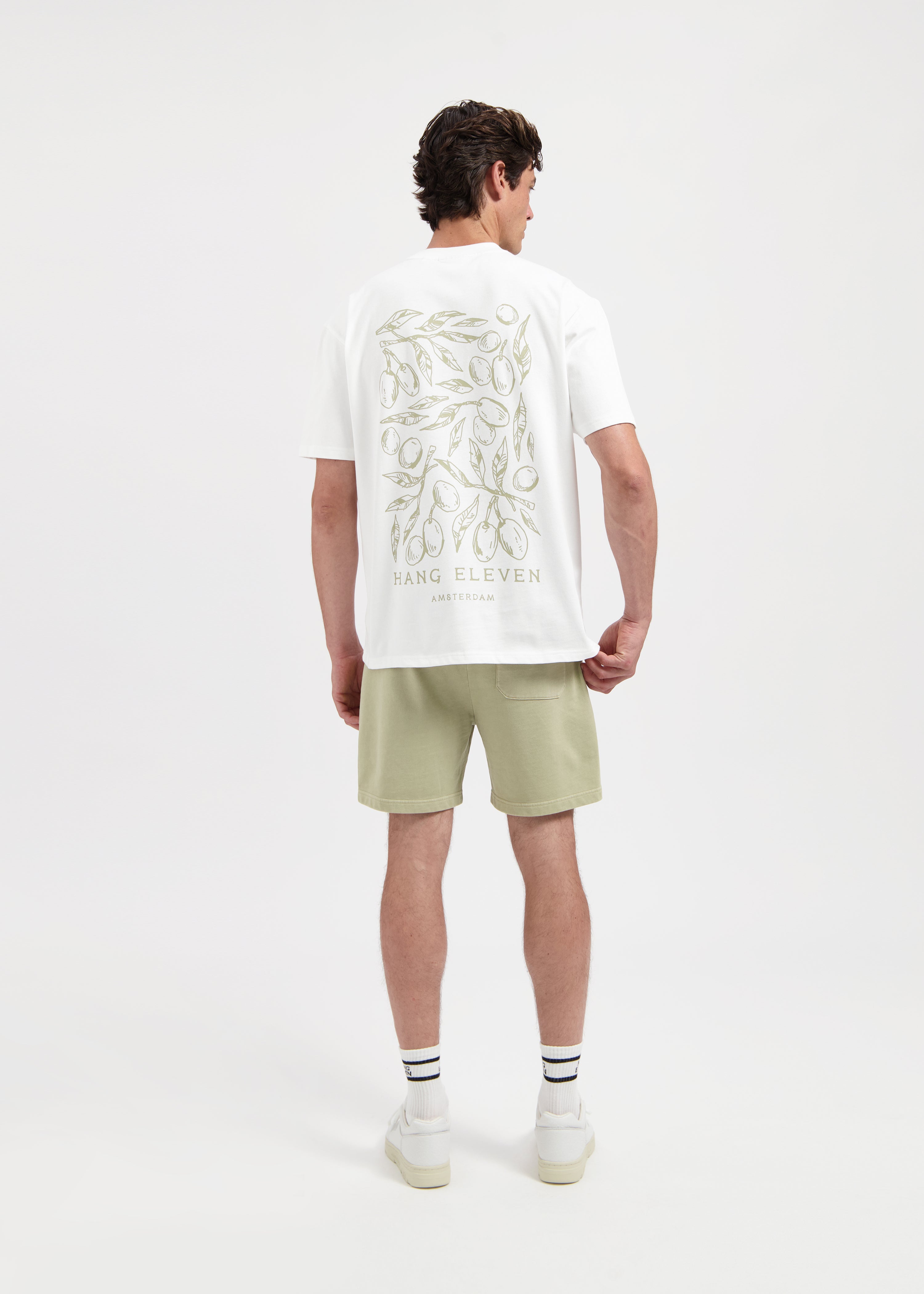 Olive Tee - Off White