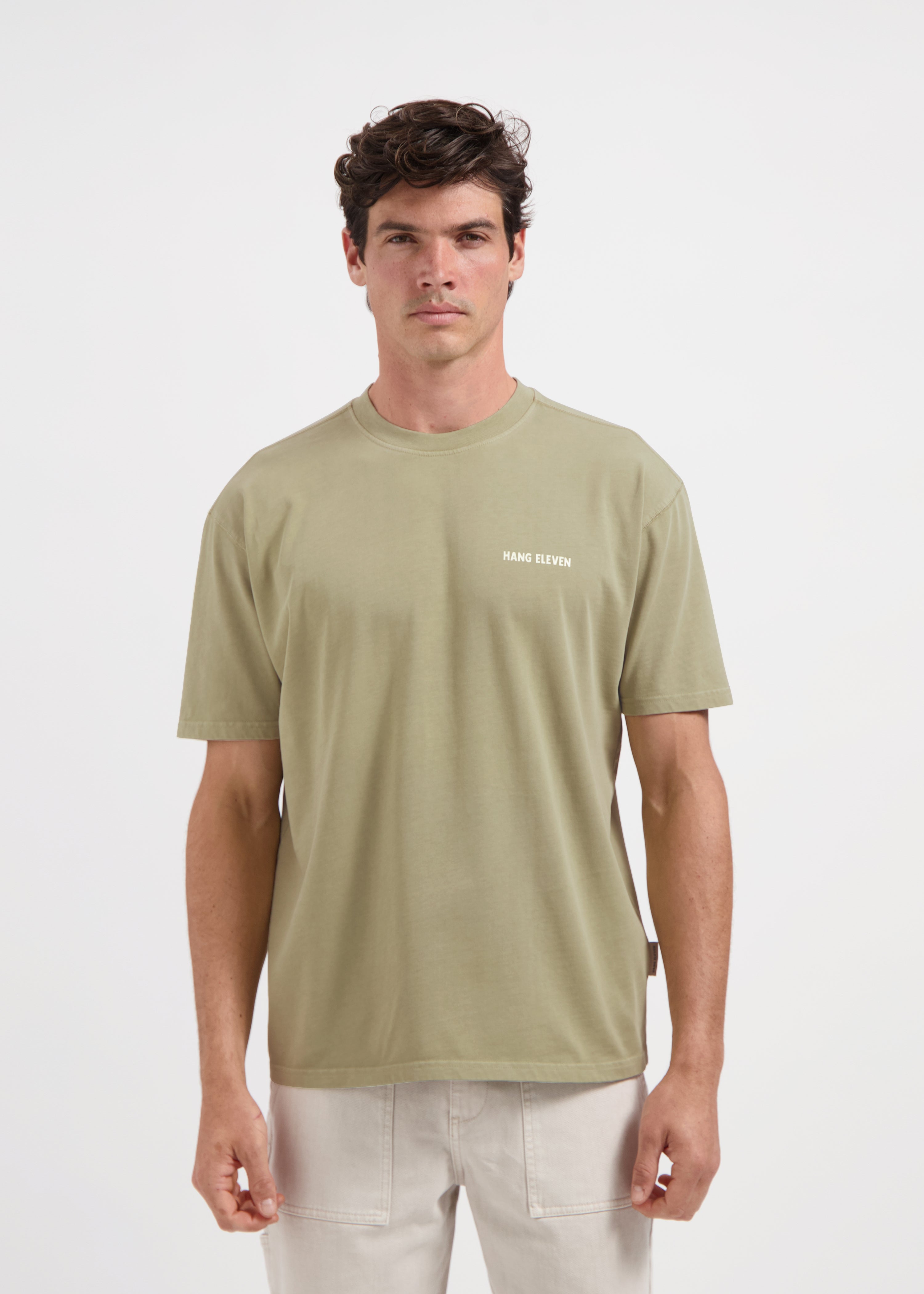Off Grid Tee - Slate Green