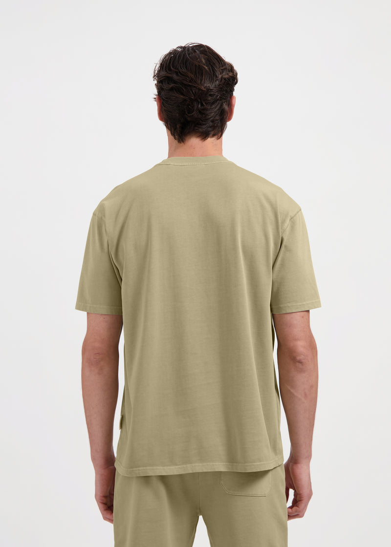 Washed Essential Tee - Slate Green