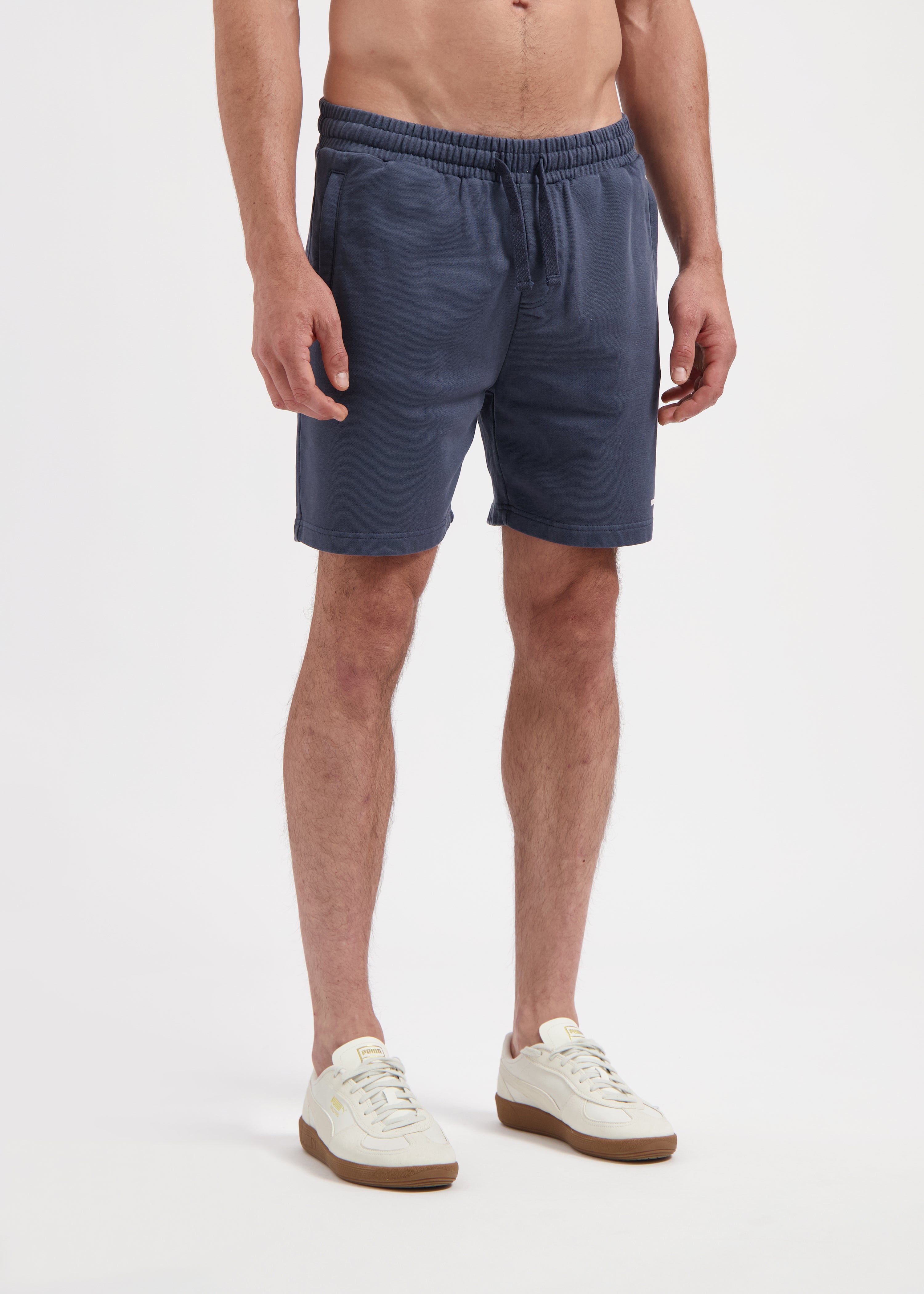 Washed Sweat Short - Ombre Blue