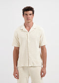 Chemise Terry Jacquard - Sable Clair