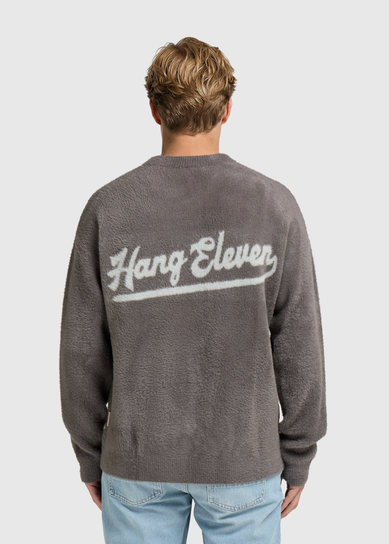 Hairy Brand Crewneck - Anthracite