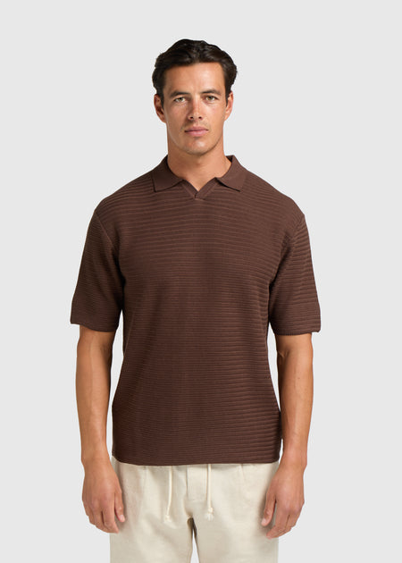 Structure Polo - Brown