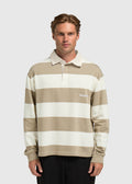 Big Stripe Polo - Green