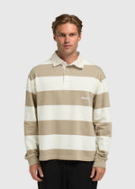 Big Stripe Polo - Green