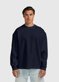 Premium Longsleeve - Navy Blue