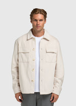 Herringbone Jacket - Light Sand