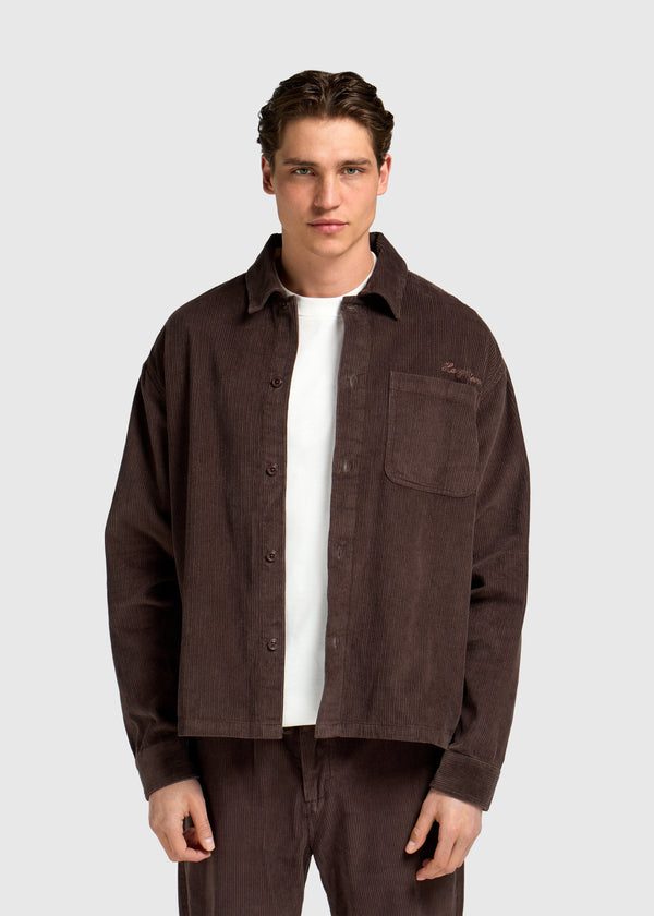 The Corduroy Overshirt - Brown