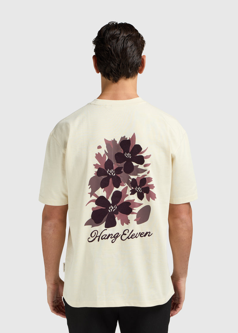 Blossom Tee - Weißer Sand