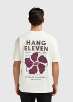 Floral Tee - White Sand