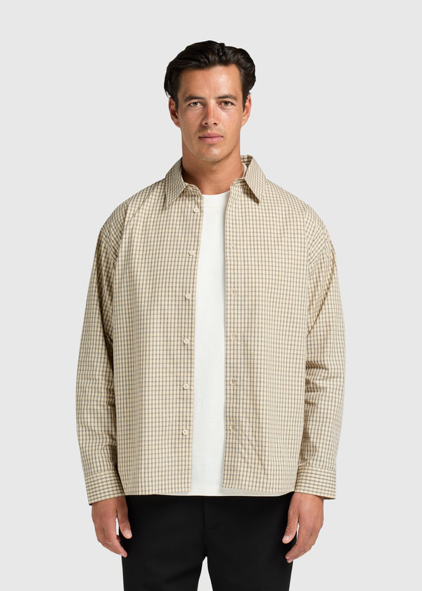 Mini Waffle Shirt - Sand