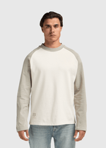 Colour Block Longsleeve - Dove