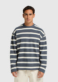 Stripe Longsleeve - Ombre Blue