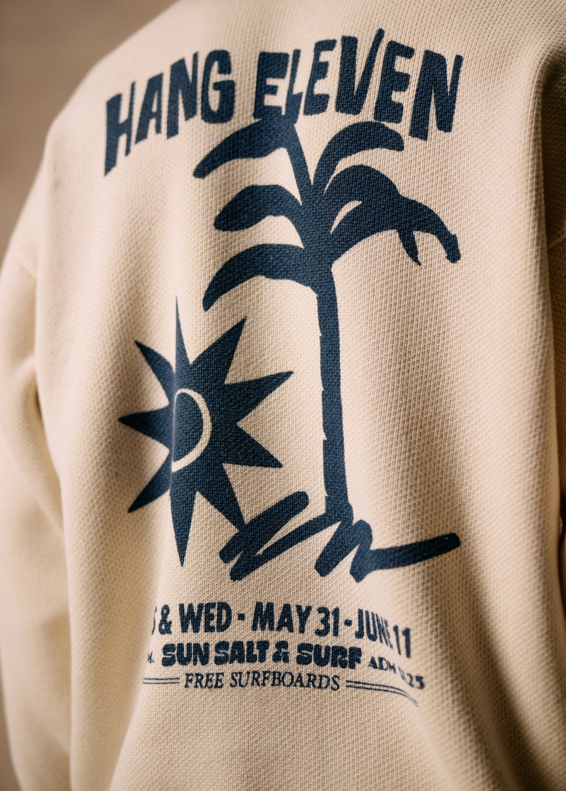 Paradise Knit Crewneck - Sand