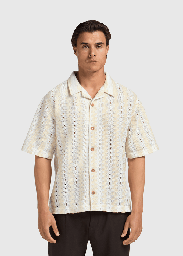Zigzag Shirt - Sand