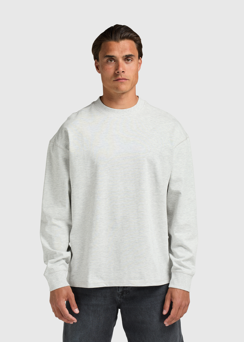 Premium Longsleeve - Grey Melee