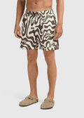 Camo Swim Short - Brown