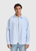 Oxford Shirt - Blue Striped