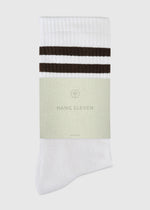 Hang Eleven Uni gestreifte Socken - Braun