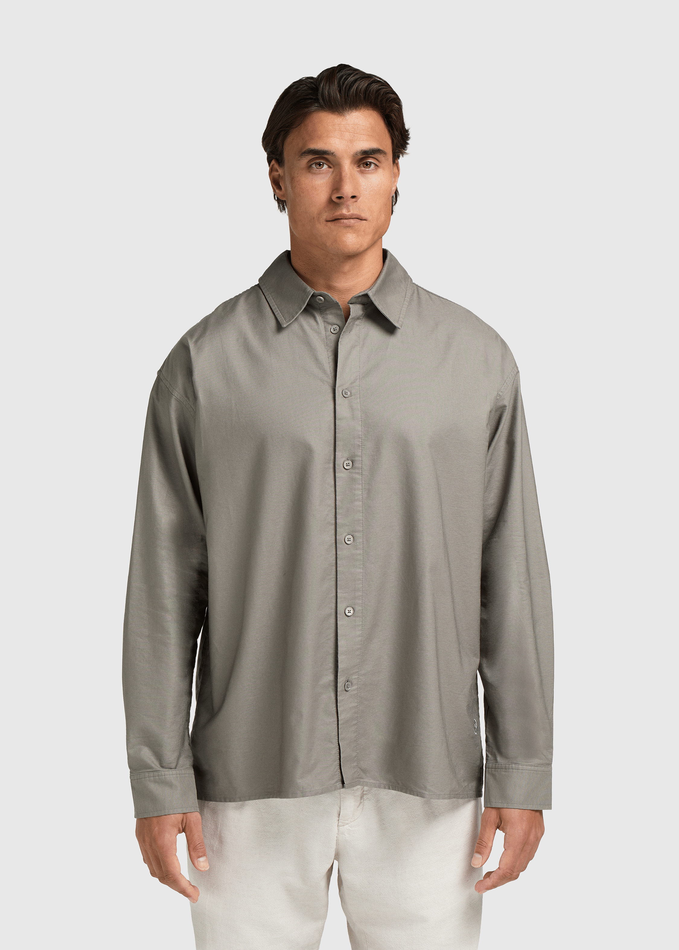 Oxford Shirt - Stone green