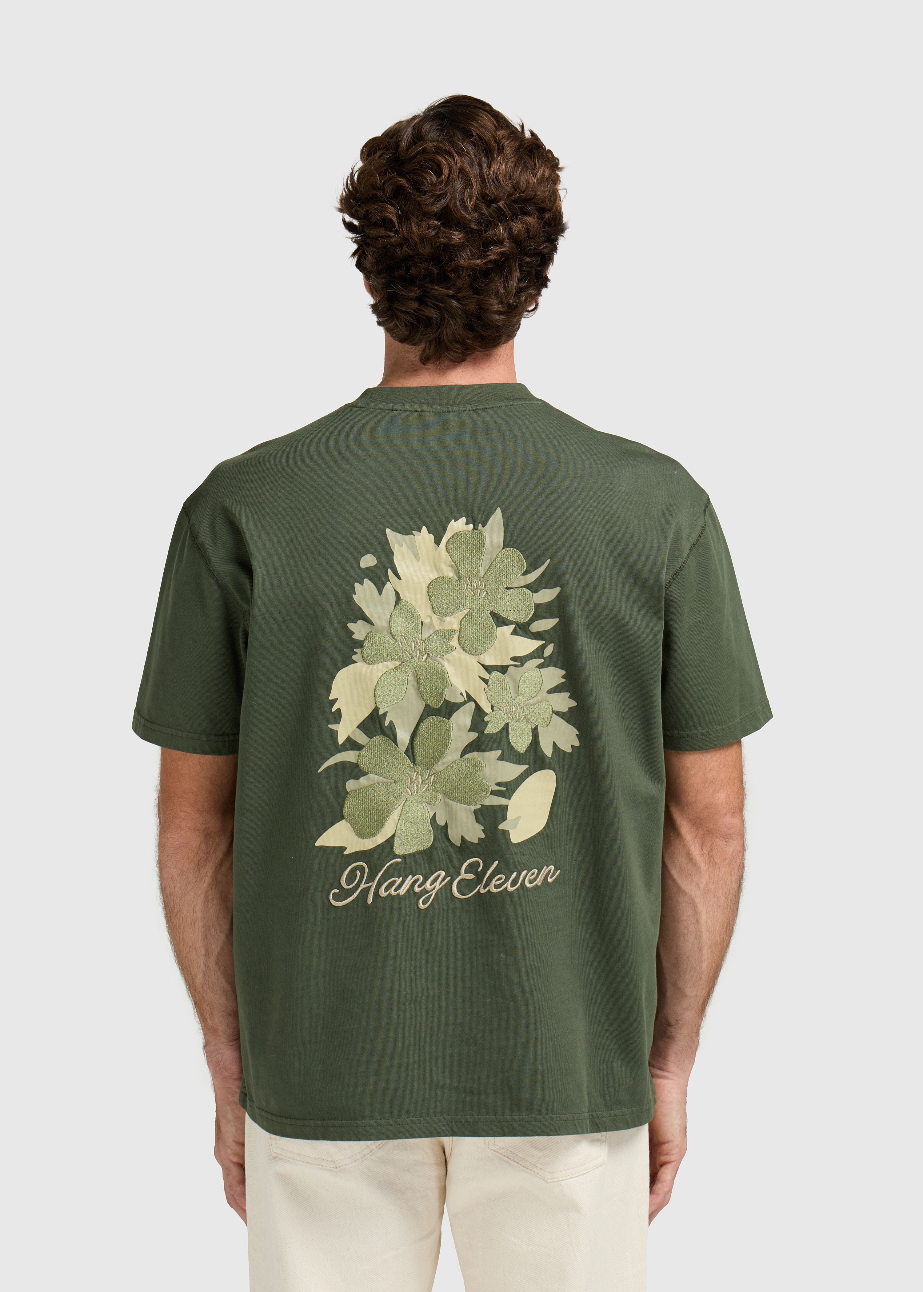 T-shirt Blossom - Vert foncé