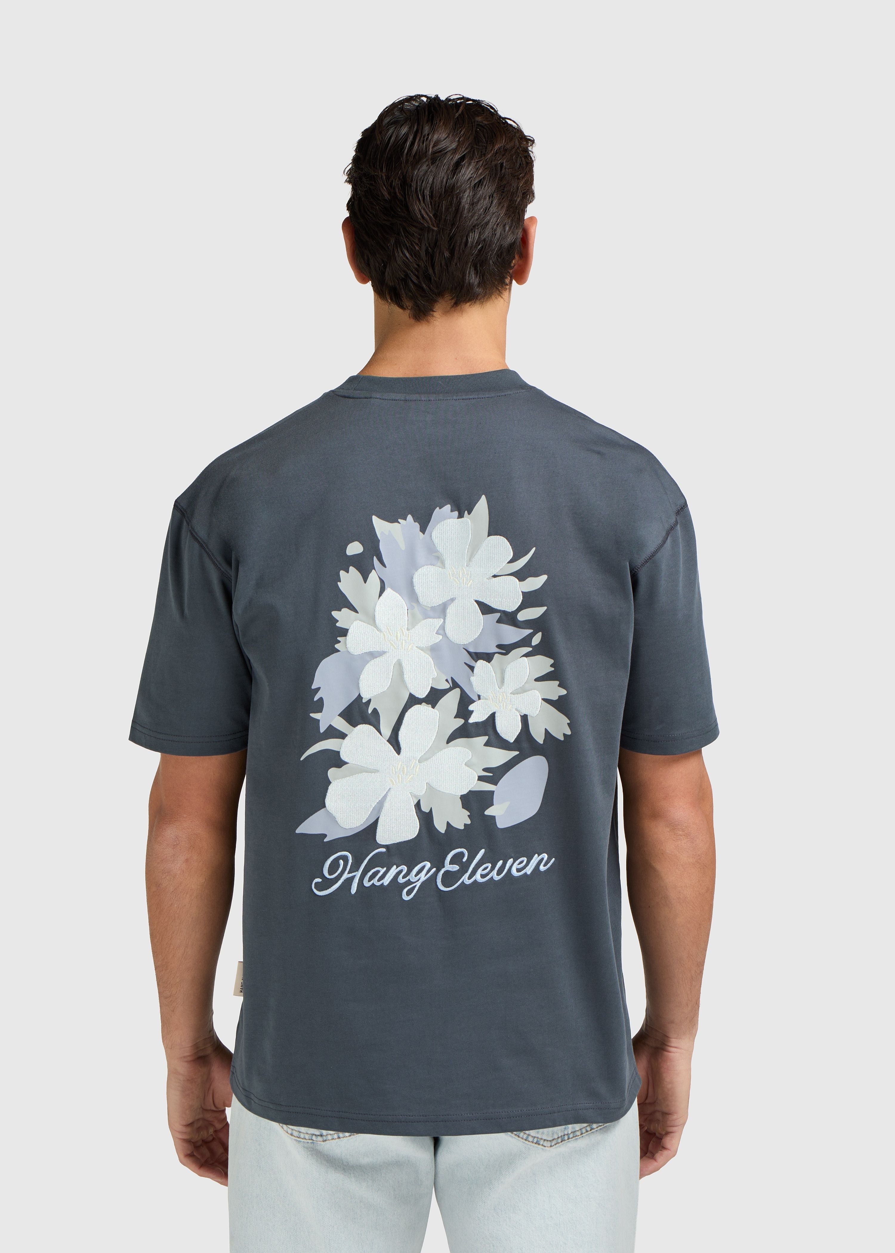 T-shirt Blossom - Bleu ombré