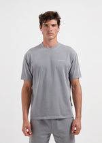 Washed Essential Tee - Stone Grey