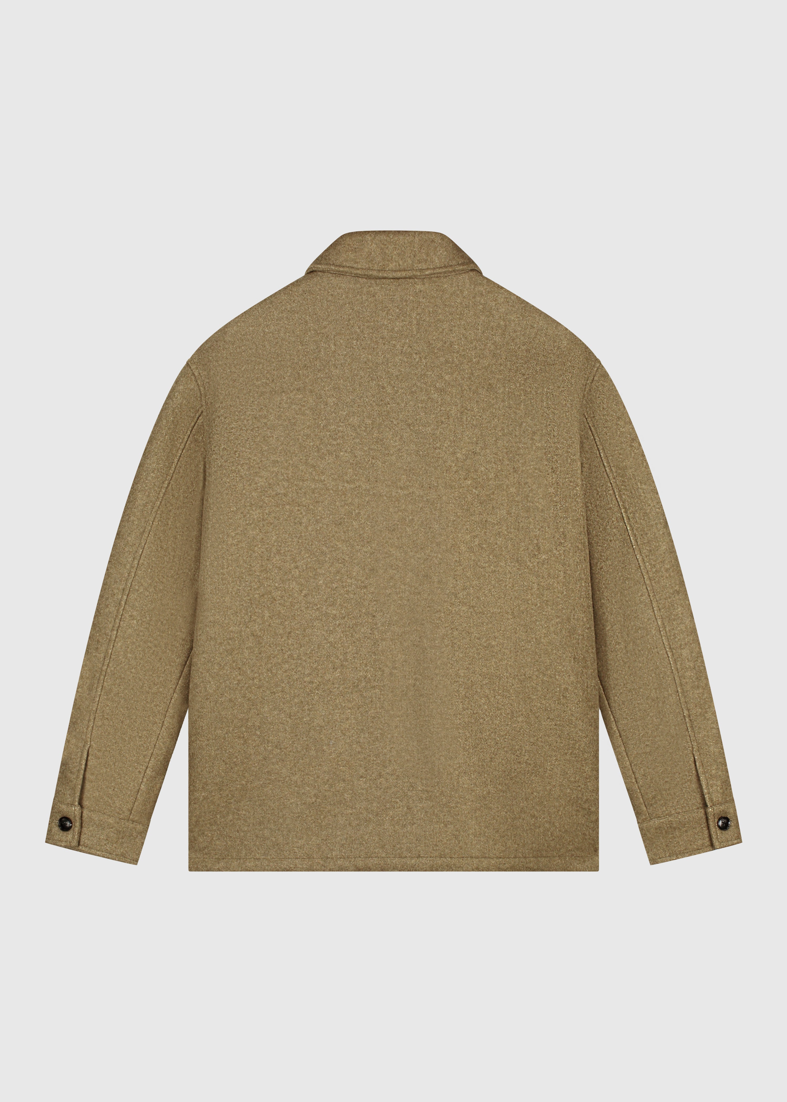 Surchemise rembourrée - Vert olive