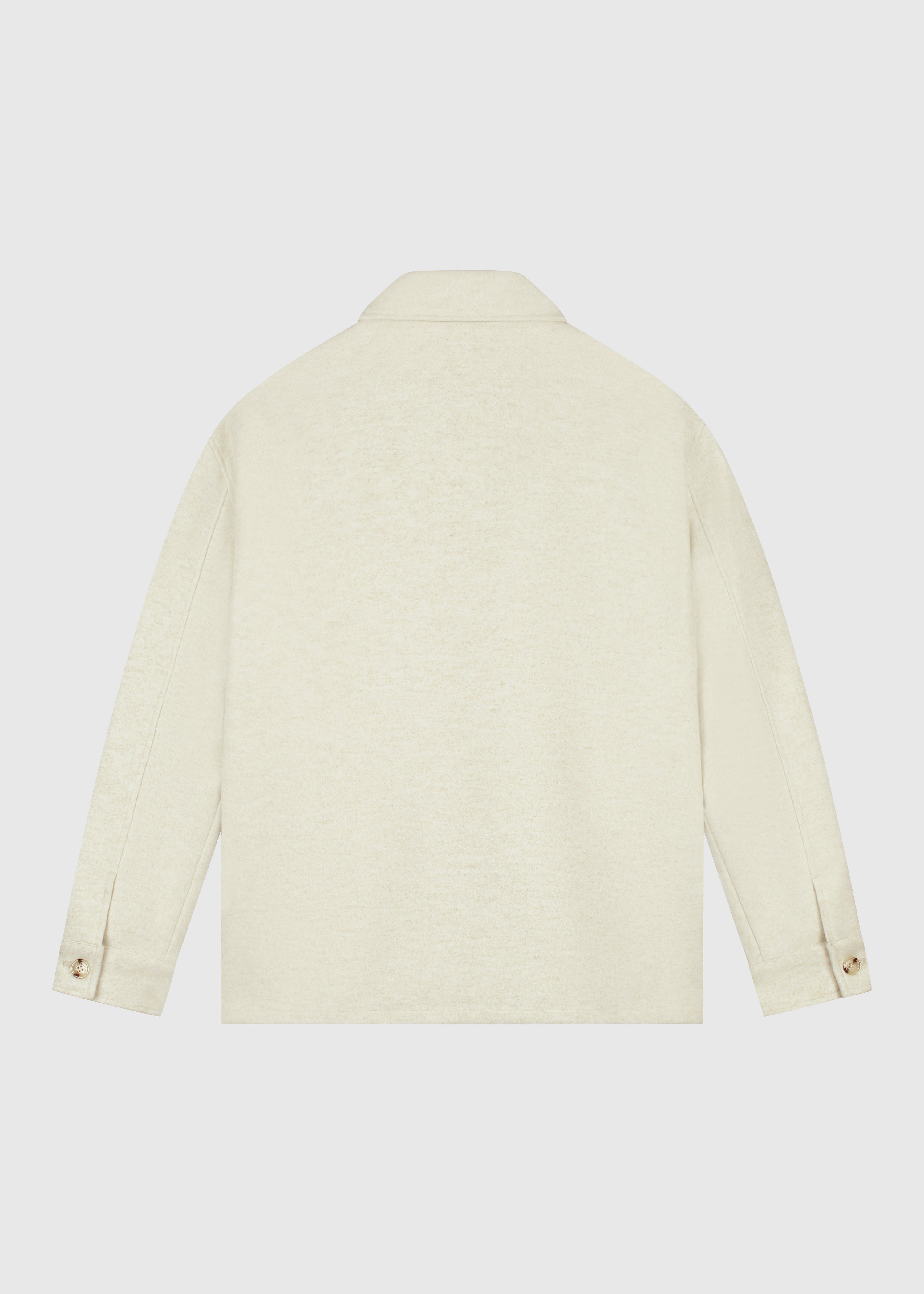 Padded Overshirt - White Sand