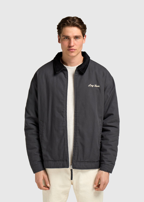 Premium Worker Jacket - Midnight Black